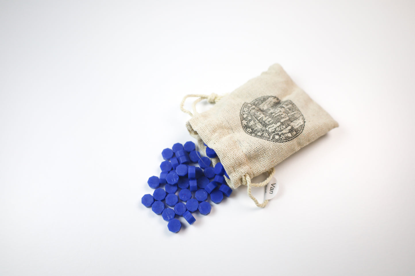 Midnight Wax Seal Beads