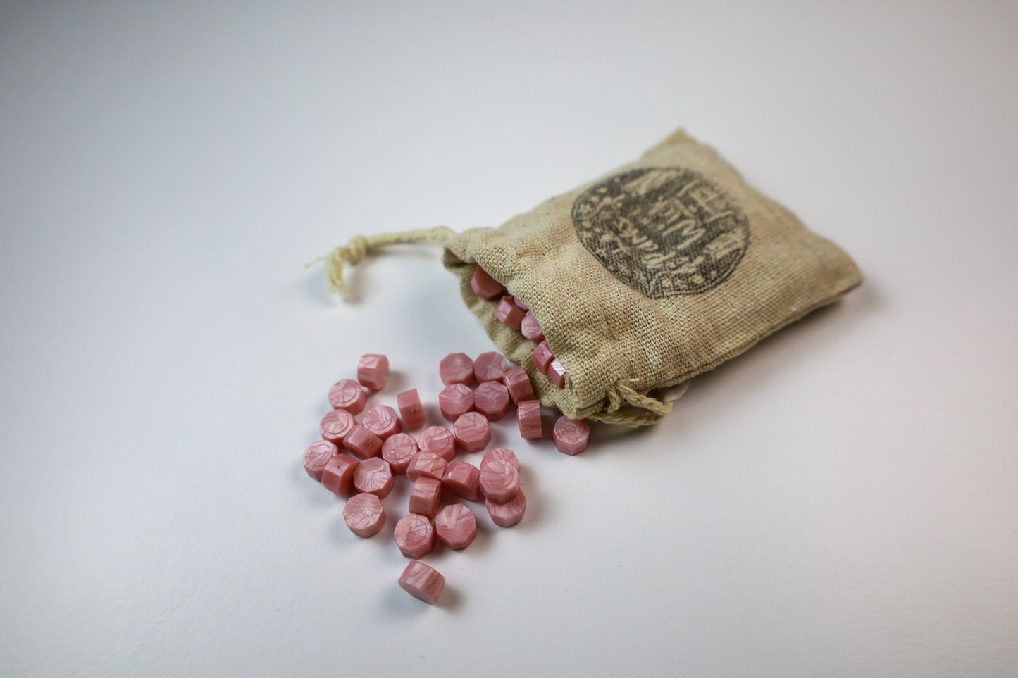 Blush Rose Wax Seal Beads