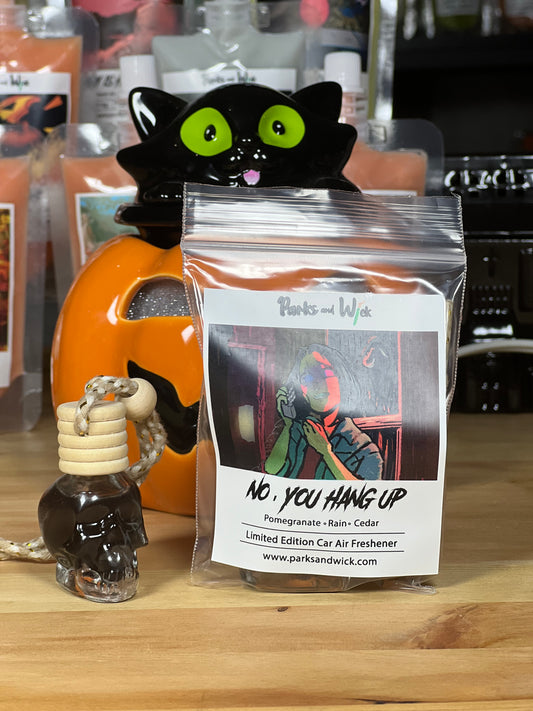 Ghostface Halloween Car Freshener