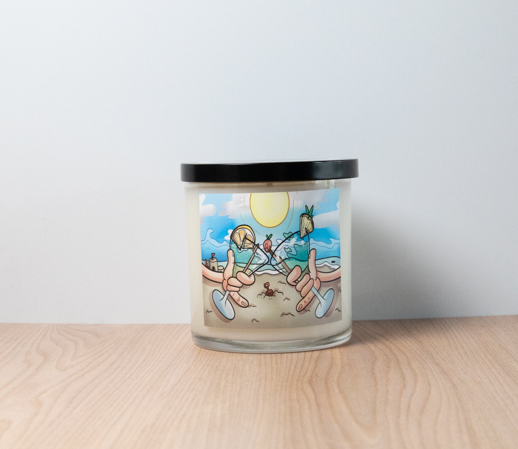 Beach Scented Candle | Palm Beach Candle | Parks and Wick