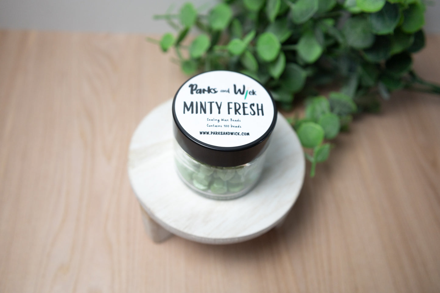 Minty Fresh Wax Seal Beads